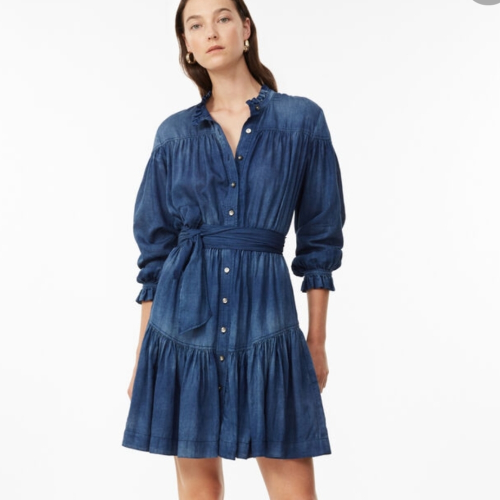 Rebecca Taylor Blue Denim Dress
